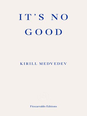 cover image of It's No Good